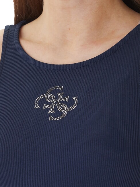 GUENDALINA Top blackened blue - T-shirt