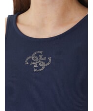GUESS GUENDALINA Top blackened blue - T-shirt - 3