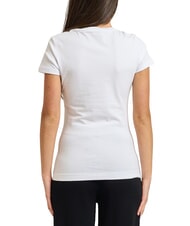 GUESS FEATHER TRIANGLE  purwhite - T-shirt - 2