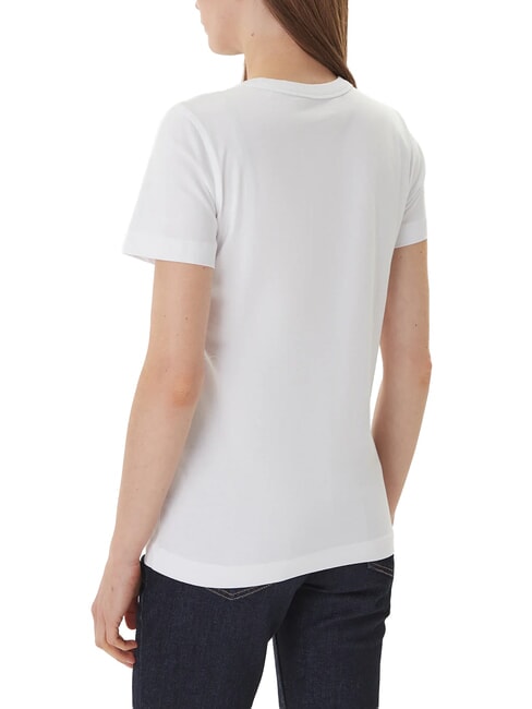 3D SCRIPT Cotton T-shirt purwhite - T-shirt