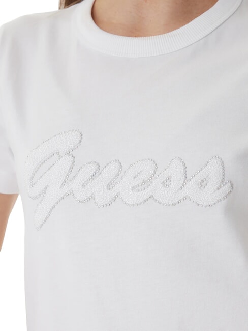 3D SCRIPT Cotton T-shirt purwhite - T-shirt