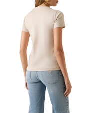 GUESS 3D SCRIPT Cotton T-shirt warm slate - T-shirt - 2