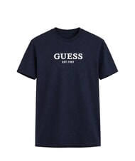 GUESS LOGO CONTRAST Cotton T-Shirt smartblue - T-shirt - 3