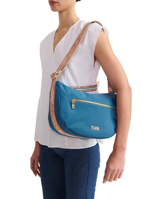 BREEZE NYLON Shoulder bag, crescent-shaped Pacific blue - Women&rsquo;s Bags
