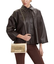 LOVE MOSCHINO SMART DAILY Clutch bag with chain platinum - Women&rsquo;s Bags - 2