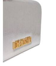 LOVE MOSCHINO SMART DAILY Clutch bag with chain silver - Women&rsquo;s Bags - 5