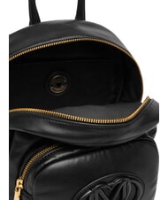LOVE MOSCHINO PILLOW Backpack with front pocket Black - Women&rsquo;s Bags - 5