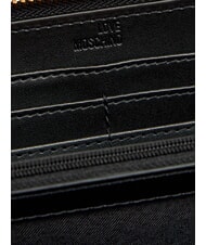 LOVE MOSCHINO BOLD LOVE Zip wallet Black - Women&rsquo;s Wallets - 6