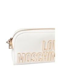 LOVE MOSCHINO ENAMELED Shoulder bag, shiny white - Women&rsquo;s Bags - 3