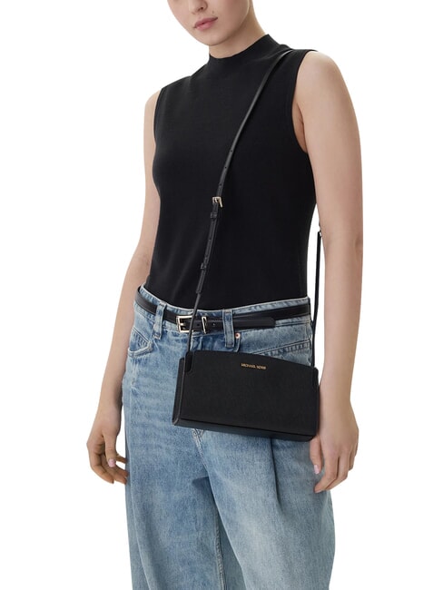 BECCA Mini shoulder bag, in leather black - Women&rsquo;s Bags