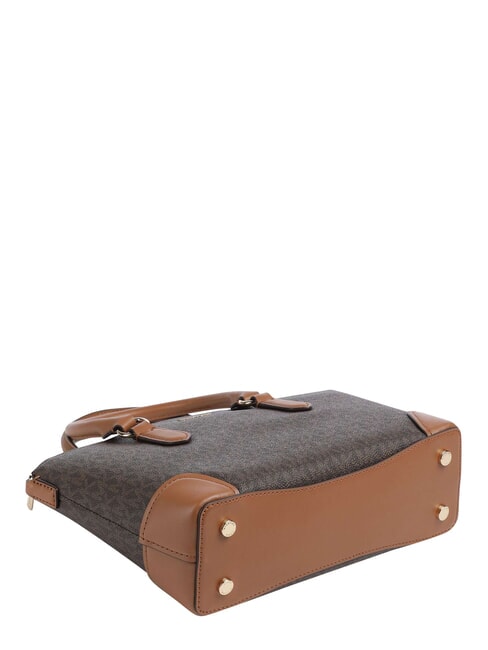 MURPHY Handbag, with shoulder strap, in leather brn/acorn - Women&rsquo;s Bags