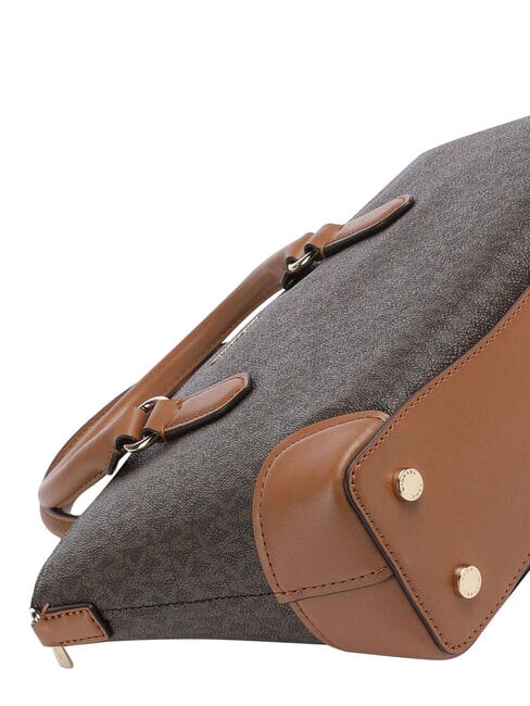 MURPHY Handbag, with shoulder strap, in leather brn/acorn - Women&rsquo;s Bags