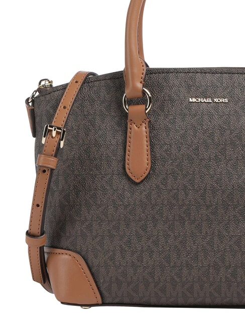 MURPHY Handbag, with shoulder strap, in leather brn/acorn - Women&rsquo;s Bags