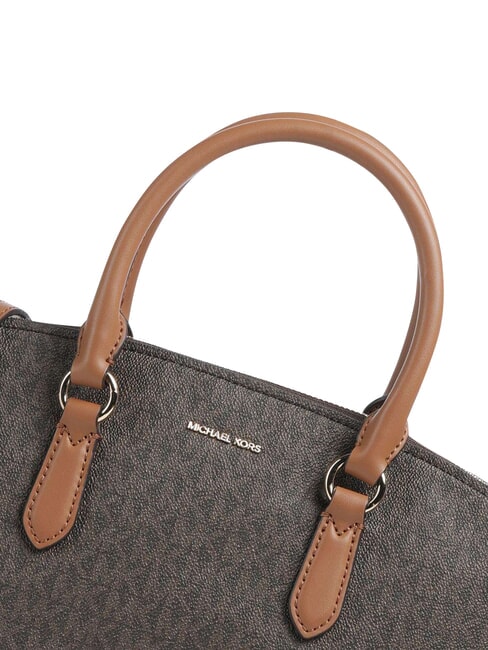 MURPHY Handbag, with shoulder strap, in leather brn/acorn - Women&rsquo;s Bags