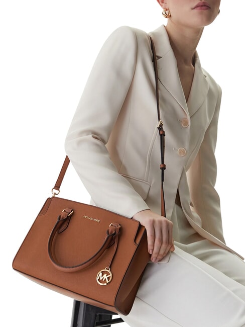 BECCA Handbag with shoulder strap, in leather luggage - Women&rsquo;s Bags