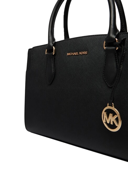 BECCA Handbag with shoulder strap, in leather black - Women&rsquo;s Bags