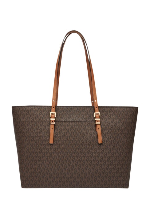 QUINN Leather shoulder shopping bag brn/acorn - Women&rsquo;s Bags