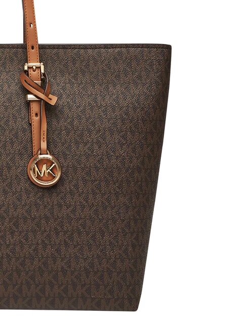 QUINN Leather shoulder shopping bag brn/acorn - Women&rsquo;s Bags