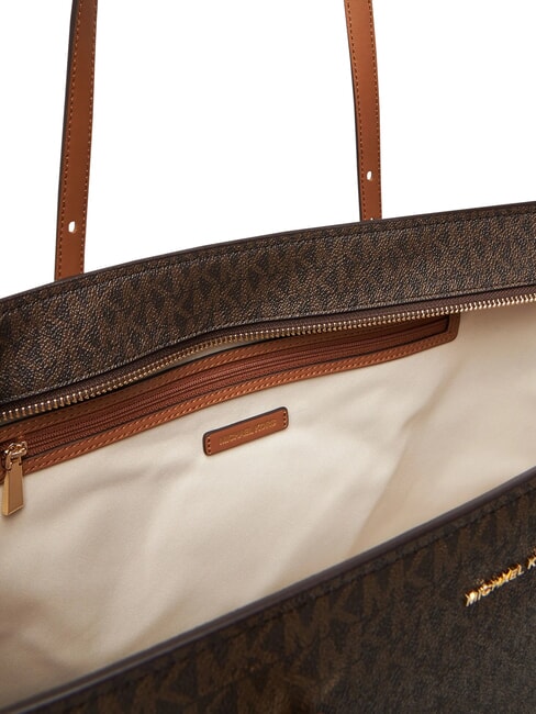 QUINN Leather shoulder shopping bag brn/acorn - Women&rsquo;s Bags