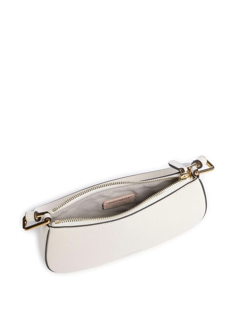 MERVEILLE Shoulder bag in textured leather pearl - Women&rsquo;s Bags