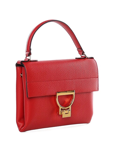 ARLETTIS Textured leather mini bag scarlet - Women&rsquo;s Bags
