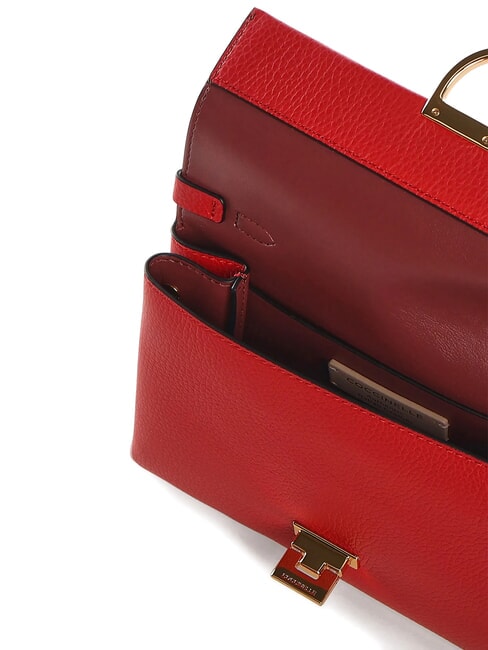 ARLETTIS Textured leather mini bag scarlet - Women&rsquo;s Bags