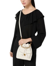 COCCINELLE BEAT GENERATION Mini Leather Bucket pearl - Women&rsquo;s Bags - 5