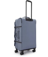KIPLING SPONTANEOUS Medium size trolley blue stone - Semi-rigid Trolley Cases - 4