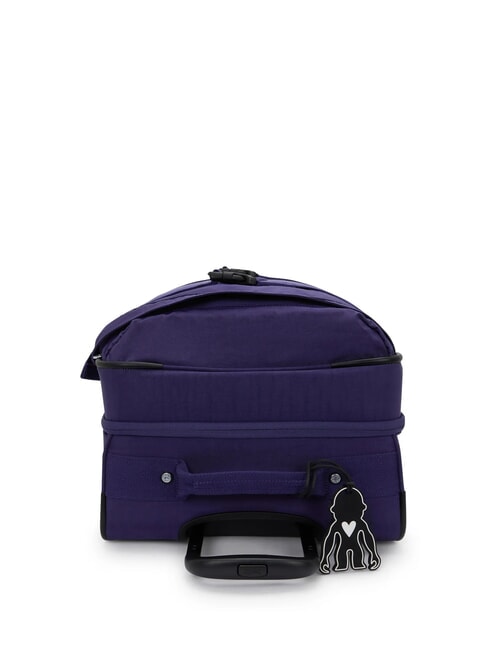 SPONTANEOUS Medium size trolley dark blue - Semi-rigid Trolley Cases