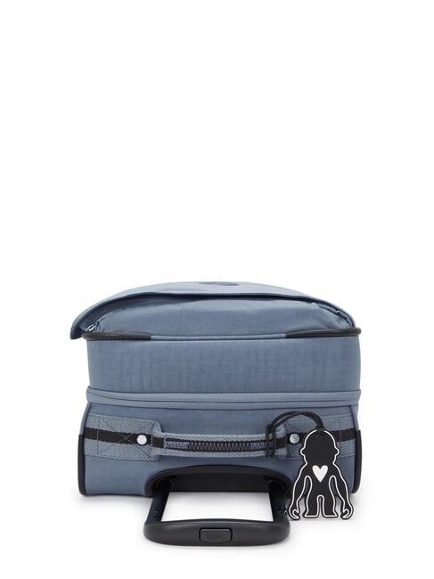 SPONTANEOUS S Hand luggage trolley blue stone - Hand luggage