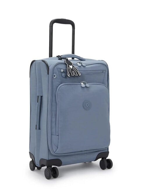NEW YOURI SPIN S Hand luggage trolley blue stone - Hand luggage