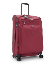 KIPLING NEW YOURI SPIN M Medium size trolley lounge wine - Semi-rigid Trolley Cases - 3