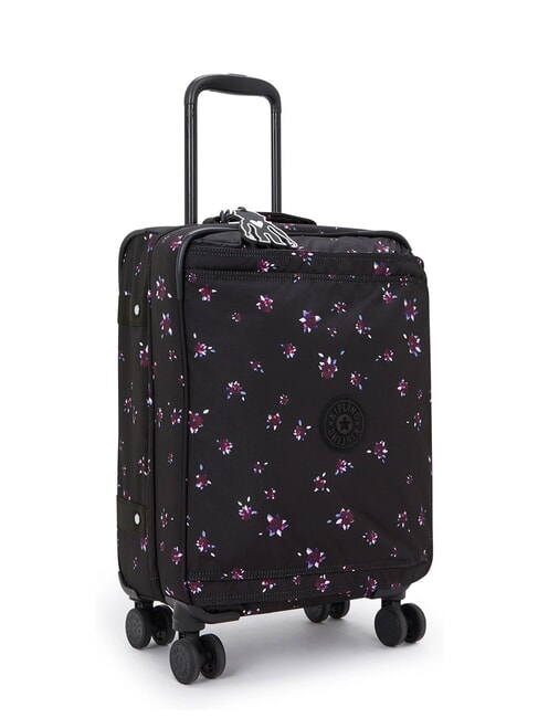 SPONTANEUS Cabin trolley black - Semi-rigid Trolley Cases