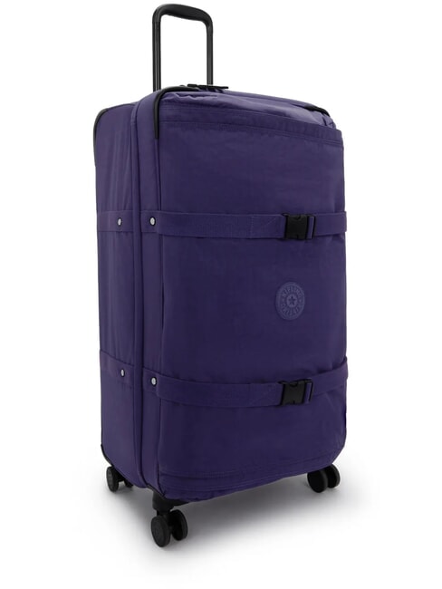 SPONTANEOUS Large size trolley dark blue - Semi-rigid Trolley Cases