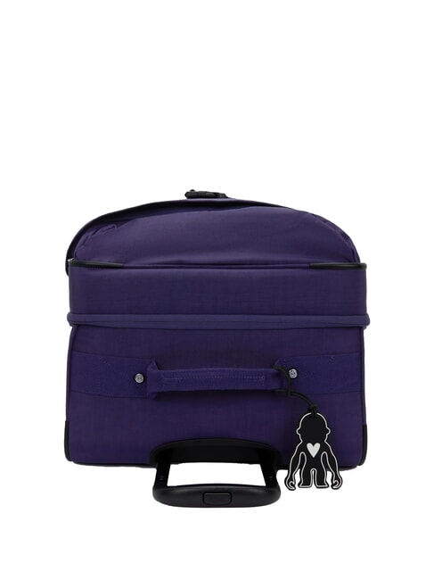 SPONTANEOUS Large size trolley dark blue - Semi-rigid Trolley Cases