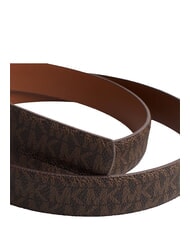 MICHAEL KORS BELT Reversible leather belt brown - Belts - 2