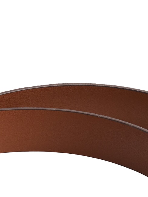 BELT Reversible leather belt brown - Belts