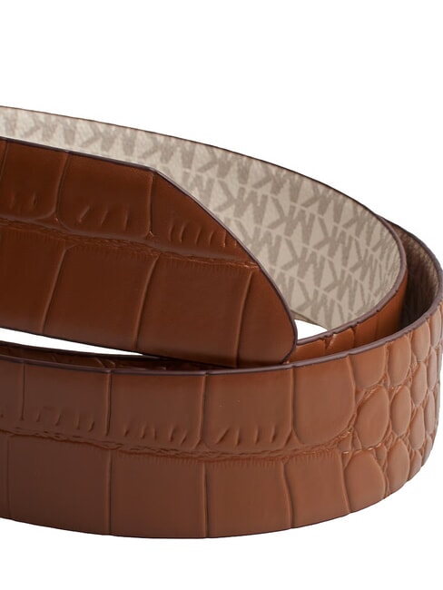 BELT Leather belt brown - Belts