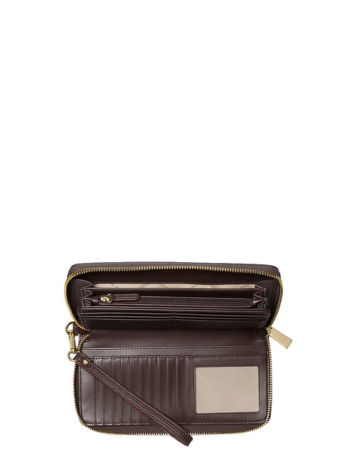 JET SET Large zip-around leather wallet brown - Women&rsquo;s Wallets