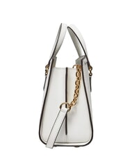 MICHAEL KORS CHANTAL Handbag with shoulder strap, in leather white - Women&rsquo;s Bags - 4