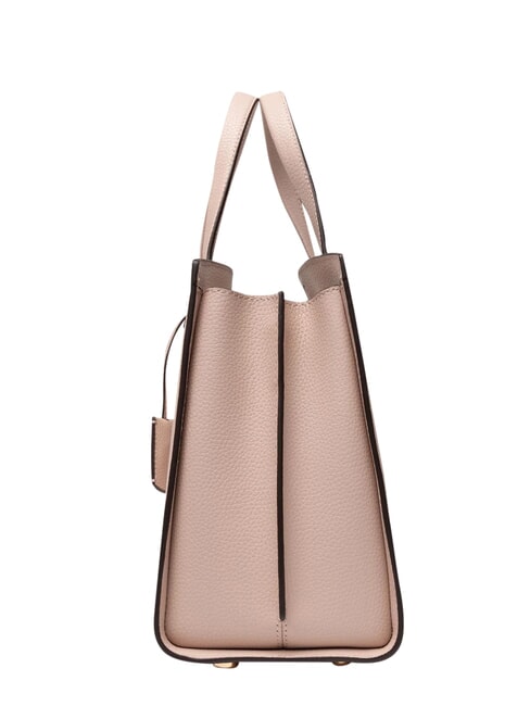 CHANTAL Handbag with shoulder strap, in leather soft pink - Women&rsquo;s Bags