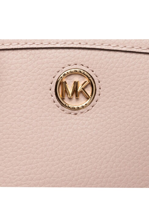 CHANTAL Handbag with shoulder strap, in leather soft pink - Women&rsquo;s Bags