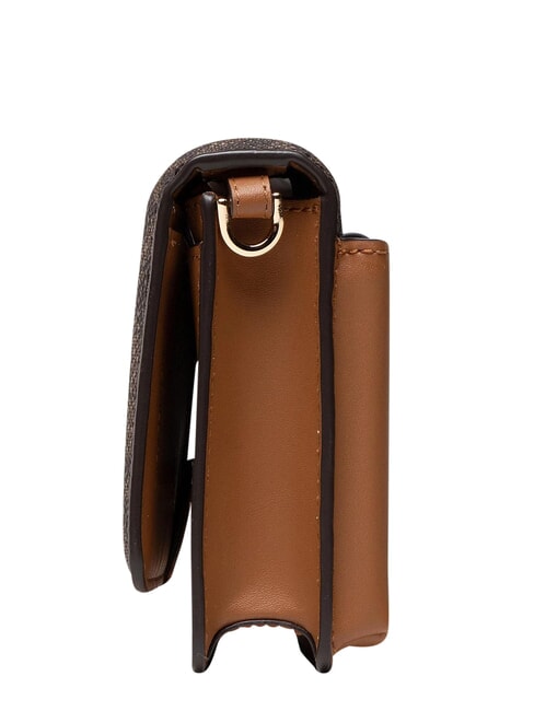 JET SET Mini shoulder bag, in leather brown - Women&rsquo;s Bags