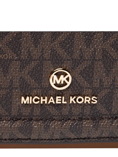 JET SET Mini shoulder bag, in leather brown - Women&rsquo;s Bags