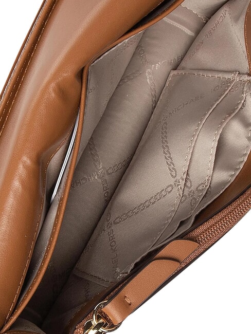 JET SET Mini shoulder bag, in leather brown - Women&rsquo;s Bags