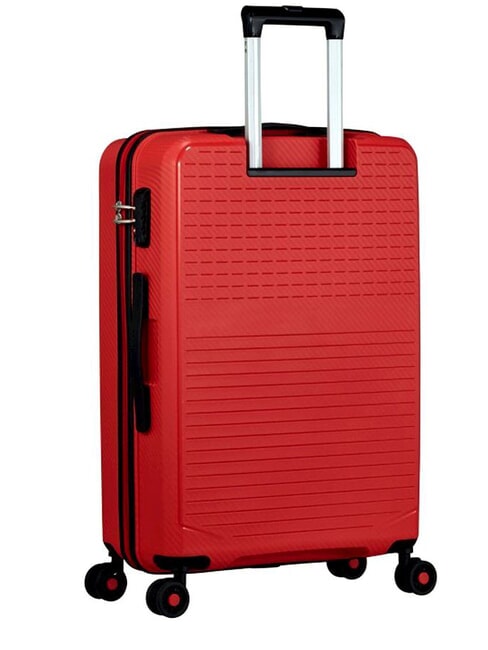 SUMMER HIT Large Trolley racing red - Rigid Trolley Cases
