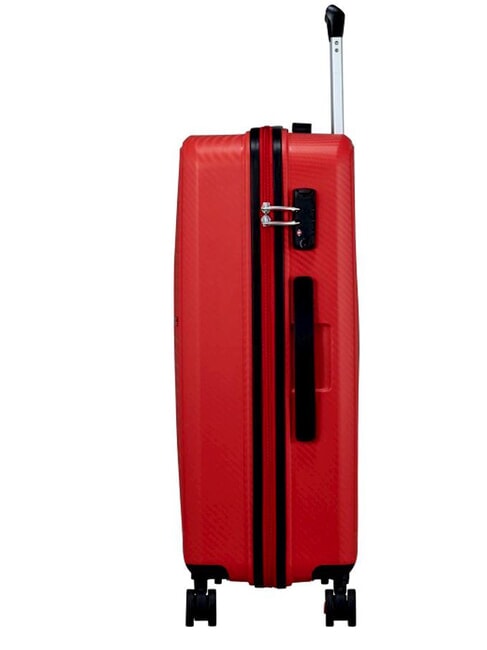 SUMMER HIT Large Trolley racing red - Rigid Trolley Cases