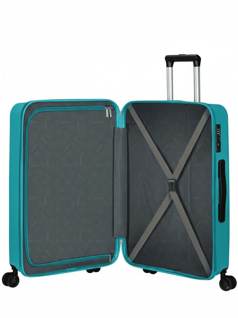 SUMMER HIT Hand Luggage Trolley turquoise - Hand luggage