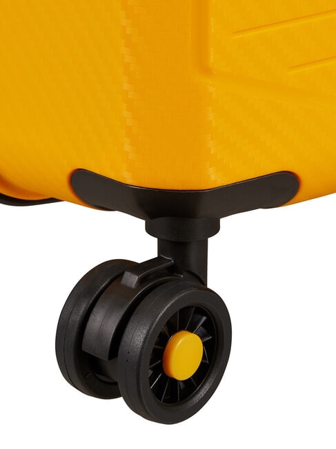 SUMMER HIT Medium Trolley goldenyellow - Rigid Trolley Cases