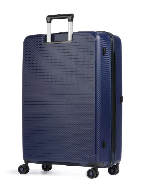 SUMMER HIT Large Trolley BLUE - Rigid Trolley Cases